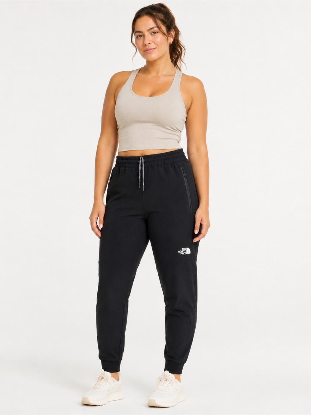 The North Face Tekware Pants Women’s L Black     Tapered Performance‎ Joggers